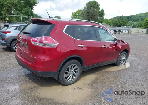 2015 Nissan Rogue Sl z USA, uszkodzony, nr VIN 5N1AT2MV2FC778347